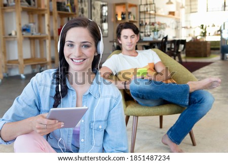 Similar – Image, Stock Photo tablet Living or residing