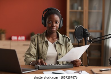 236 African american woman singing in recording studio Images, Stock ...