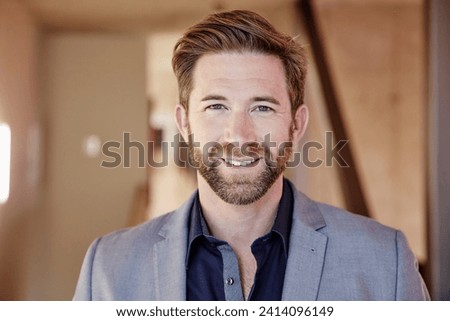 Similar – Portrait of a casual guy