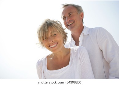 Portrait Of A Smiling Couple