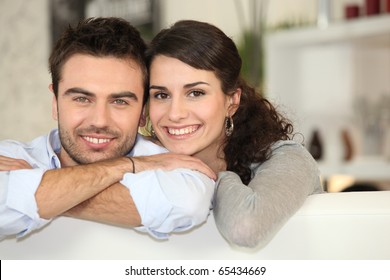 Portrait Of A Smiling Couple