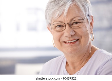 Portrait Of Smiling Senior Woman.?