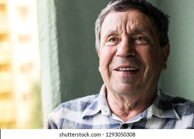 Portrait of a smiling senior man