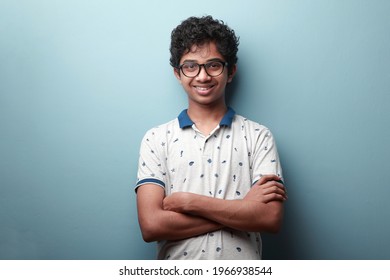 Portrait of a smiling young boy of Indian origin