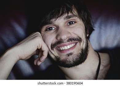 Portrait Of Smiling Young Man