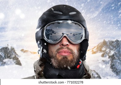Skier Portrait Free Stock Photo | picjumbo