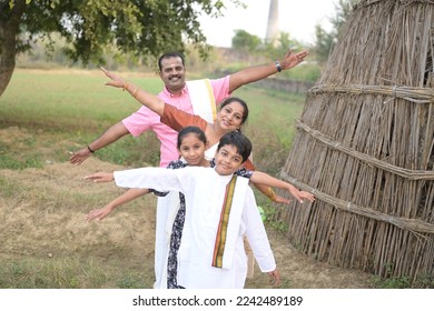 Portrait of South Indian people at agriculture field - Shutterstock ID 2242489189