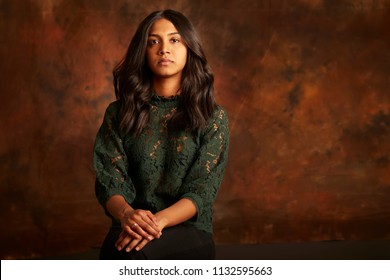 Portrait Of Sri Lankan Woman