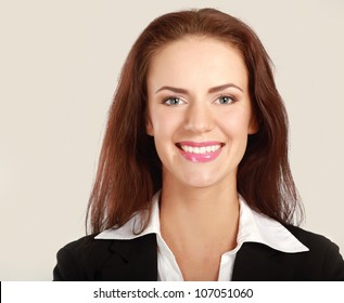 A portrait of a successful businesswoman