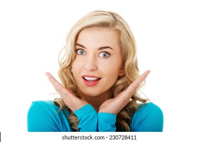 Portrait Surprised Woman Open Mouth Stock Photo 230728411 | Shutterstock