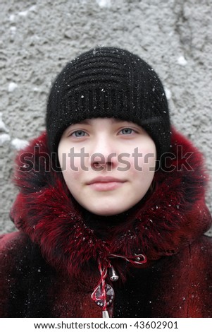 Similar – Image, Stock Photo winter Colour photo