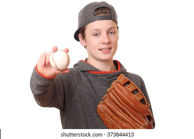 boy in baseball cap