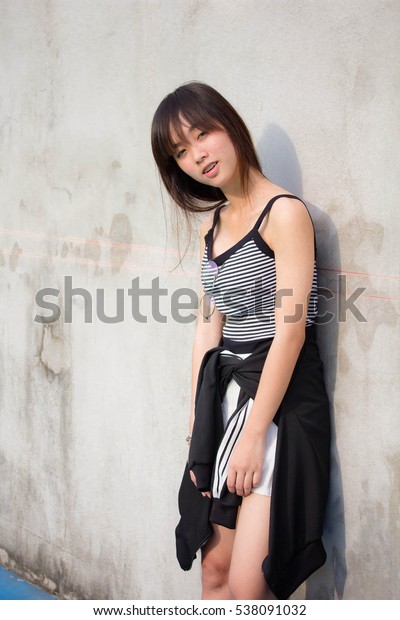 Portrait Thailand Asian Teen Pretty Girl Stock Photo Edit Now