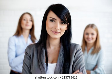 Portrait Of Three Business Women.