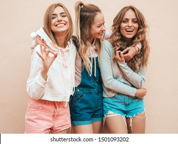 Three Teen Girls