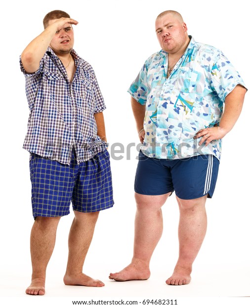 Two Fat Guy Beach Shirts Shorts Stock 