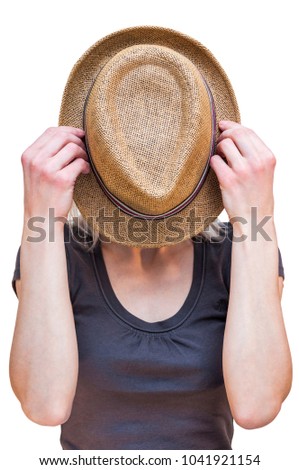 Similar – Image, Stock Photo privacy screen 2 Woman