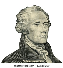 Portrait Us President Alexander Hamilton He Stock Photo 493884259 ...