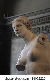 Portrait Of Venus De Milo,  Greek Statue