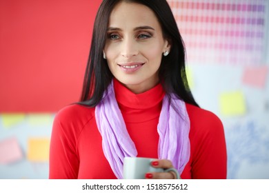 Bright Coloured Beautiful Woman Stock Photos Images Photography