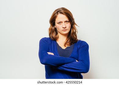 Portrait Of A Woman Arms Folded