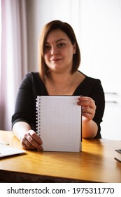 Portrait. Portrait Of A Woman In The Body. Body Positive. Office Moments. Office Photography. Woman Teacher. The Teacher At Work. Adult Teacher. Computer Work. The Girl's Work At The Computer. The Gir