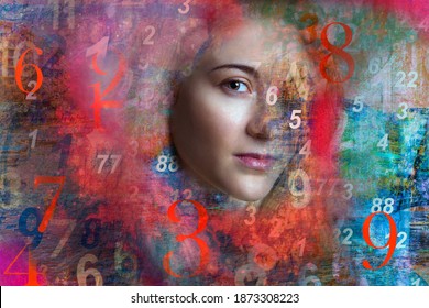 Portrait Of A Woman And Numerology
