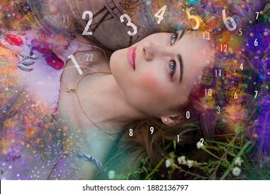 Portrait Of A Woman And Numerology
