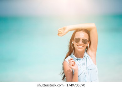 Portrait Woman On Beach Stock Photo 1749735590 | Shutterstock