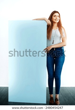 Similar – Image, Stock Photo News service info board