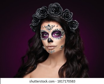 15,519 Skull Woman Flower Images, Stock Photos & Vectors | Shutterstock