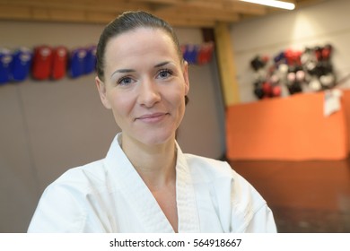 Portrait Of Woman Wearing Kimono