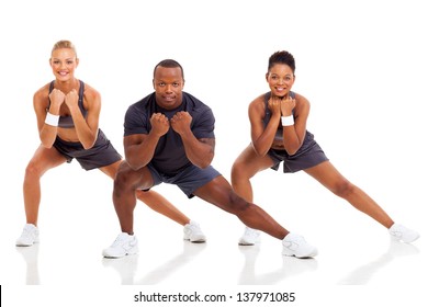 male aerobics instructor