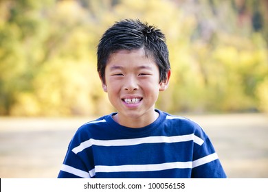 Portrait Of A Young Asian Tween