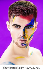 46,386 Painted male face Images, Stock Photos & Vectors | Shutterstock