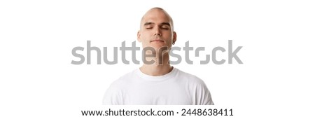Similar – Image, Stock Photo Young man with fresh haircut, view from behind