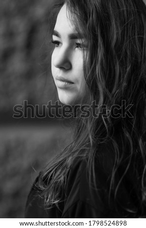 Similar – Image, Stock Photo 0_17 Woman