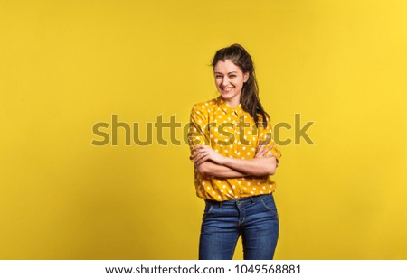 Similar – Image, Stock Photo Portrait of a colorful bird