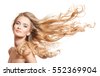 blonde hair isolated