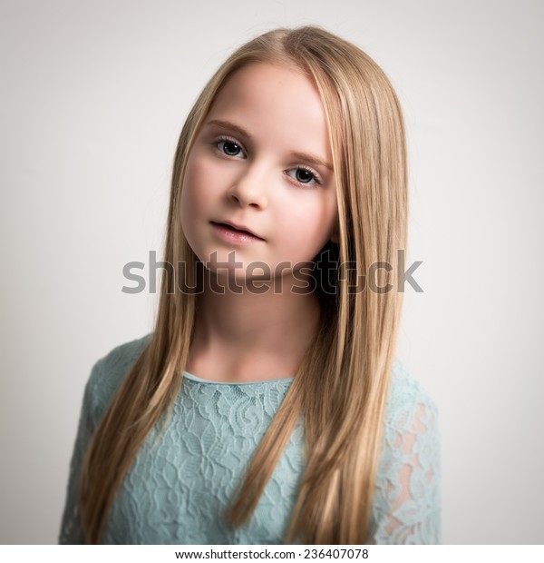 Portrait Young Blue Eyed Teenage Girl Stock Photo Edit Now 236407078
