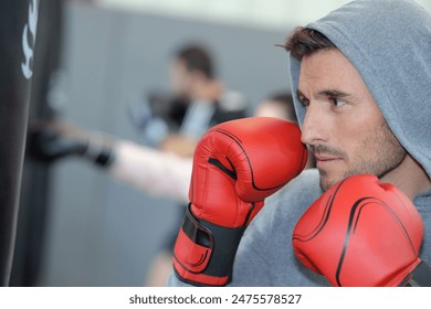 portrait of the young boxer - Powered by Shutterstock