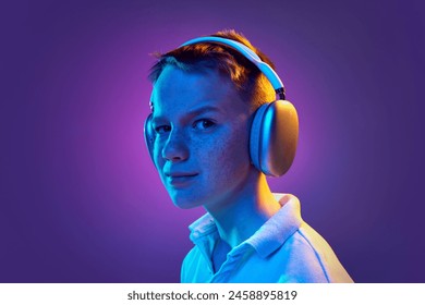 gradient headphones  