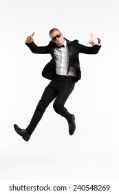 Portrait Of Young Business Man, Isolated Over White Background