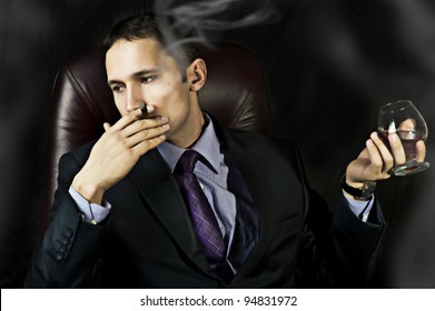 3,884 Man Brandy Cigar Stock Photos, Images & Photography | Shutterstock