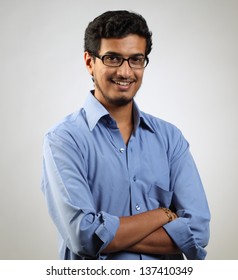 Portrait of a young Indian male