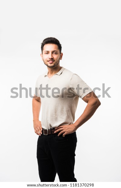 Portrait Young Indianasian Man Beard Stock Photo 1181370298 | Shutterstock