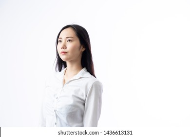 Portrait of young Japanese business woman