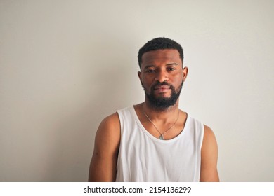 Portrait Of A  Young Man With Tanktop