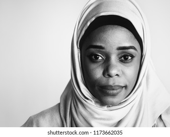 Portrait Of A Young Muslim Woman