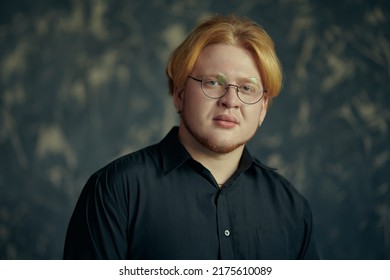 Portrait Young Plump Man Red Hair Stock Photo 2175610089 | Shutterstock